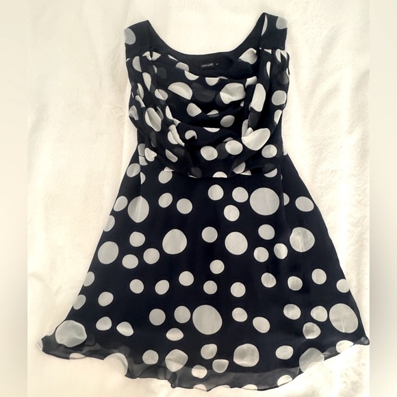 ModCloth Polka Dot A-Line Dress, Size 1X - EUC - Picture 6 of 12